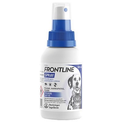 Frontline Spray antiparasitario-proteccion total para perros